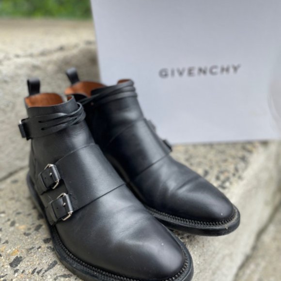 Givenchy Shoe Bottine Plate Mode Low Boot Size 39.5 - Picture 13 of 15